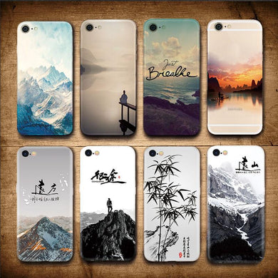 Landscape Scenery TPU Silicone Hard Case For iPhone - Gear Consumer
