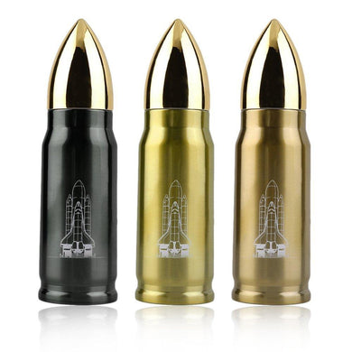 350/500ML Stainless Steel Double Wall Bullet Thermos - Gear Consumer