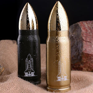 350/500ML Stainless Steel Double Wall Bullet Thermos - Gear Consumer