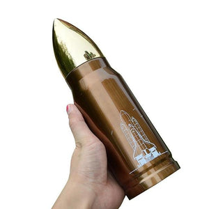 350/500ML Stainless Steel Double Wall Bullet Thermos - Gear Consumer