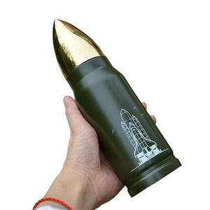 350/500ML Stainless Steel Double Wall Bullet Thermos - Gear Consumer