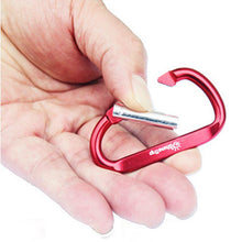 10 PCS Aluminum Buckle Carabiner Hook/Paracord Buckle - Gear Consumer