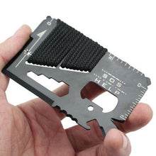 EDC Multi-Tool Survival Card with Rope - Gear Consumer