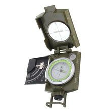 Professional Lensatic Sighting Metal Compass with Inclinometer and Carrying Pouch - Gear Consumer