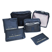 6pcs/set Travel Luggage Storage Organizer Kit (Design) - Gear Consumer
