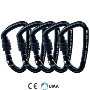 24KN Rock Climbing Carabiner - Gear Consumer