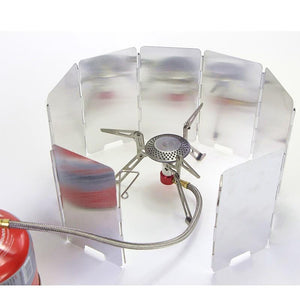 Mini 9 Plate Foldable Windscreen - Gear Consumer