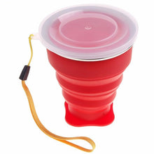 200ml Silicone Retractable Telescopic Folding Cup - Gear Consumer