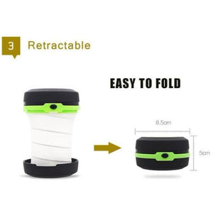 3 MODE COLLAPSIBLE WATERPROOF LANTERN/FLASHLIGHT - Gear Consumer