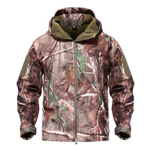 TACTICAL SOFTSHELL FLEECE HOODED JACKET/COAT
